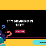 TTY Meaning in Text